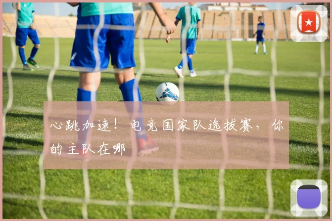 心跳加速！电竞国家队选拔赛，你的主队在哪